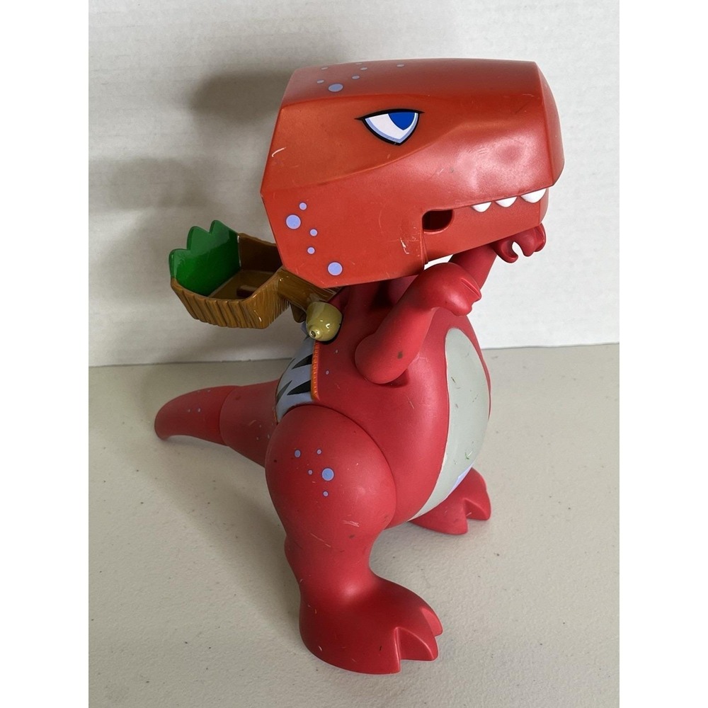 Little Tikes B.C. Builders Red Tyrannosaurus Rex Dinosaur 9"